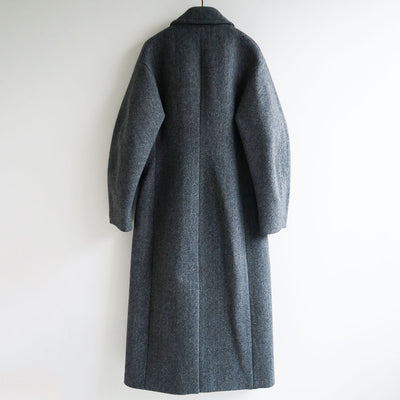 【9/5からポイント10%還元】<br>【AURALEE/オーラリー】<br>SHETLAND WOOL DOUBLE CLOTH COAT <br>A25AC03HD