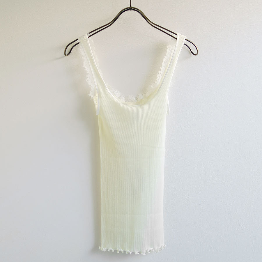【FUMIKA UCHIDA/フミカウチダ】 <br>RIB CAMISOLE UNDERWEAR <br>W-UW006
