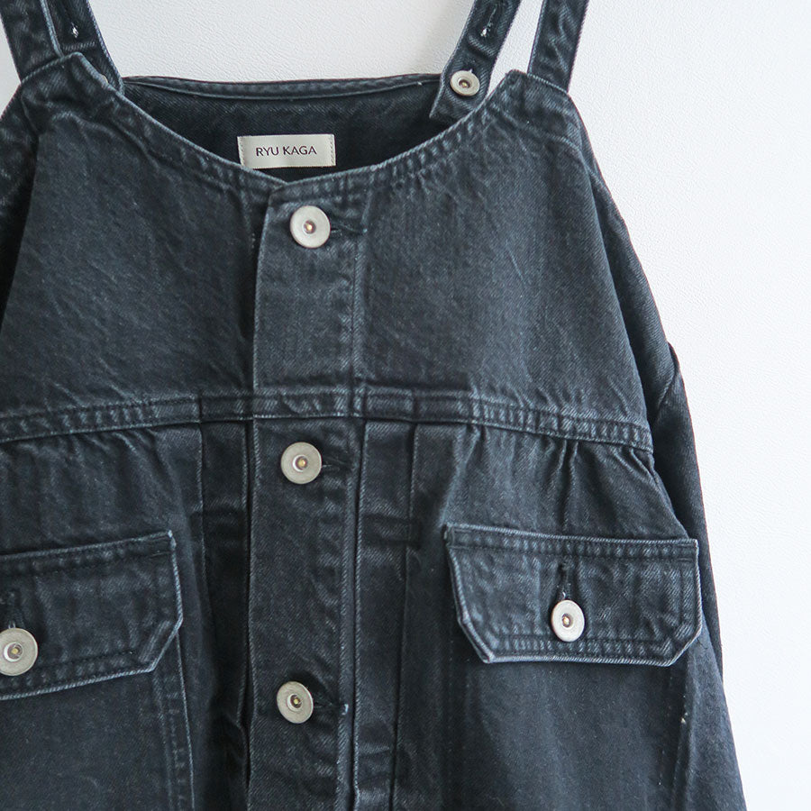 【RYU KAGA/リュウ カガ】<br>Denim camisole <br>65RL01A