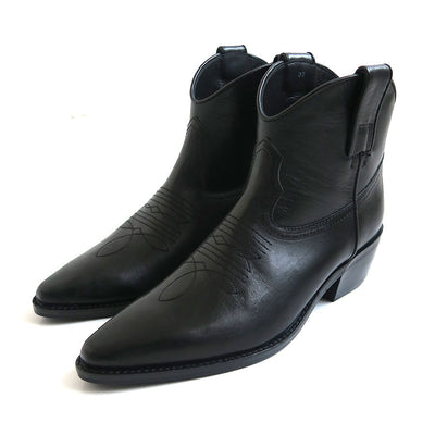 【INSCRIRE/アンスクリア】<br>Short Western Boots <br>I24S-0150