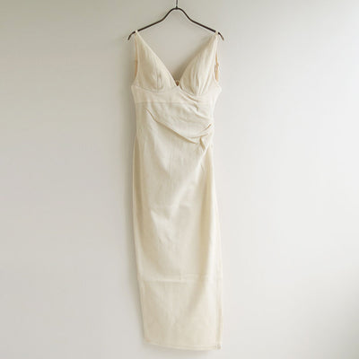 【PHOTOCOPIEU/フォトコピュー】<br>DRAPED BUSTIER DRESS (NURIA) <br>251NRI