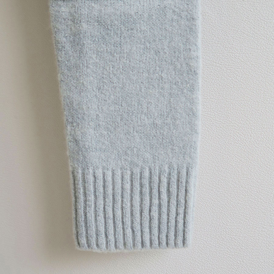 【AURALEE/オーラリー】<br>BRUSHED RASCHEL MOLE KNIT P/O <br>A23AP01RM