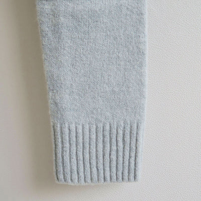 【AURALEE/オーラリー】<br>BRUSHED RASCHEL MOLE KNIT P/O <br>A23AP01RM