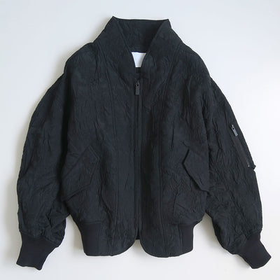 【Mame Kurogouchi/マメ】<br>Floral Jacquard Triple Cloth Jacket <br>MM25FW-JK017