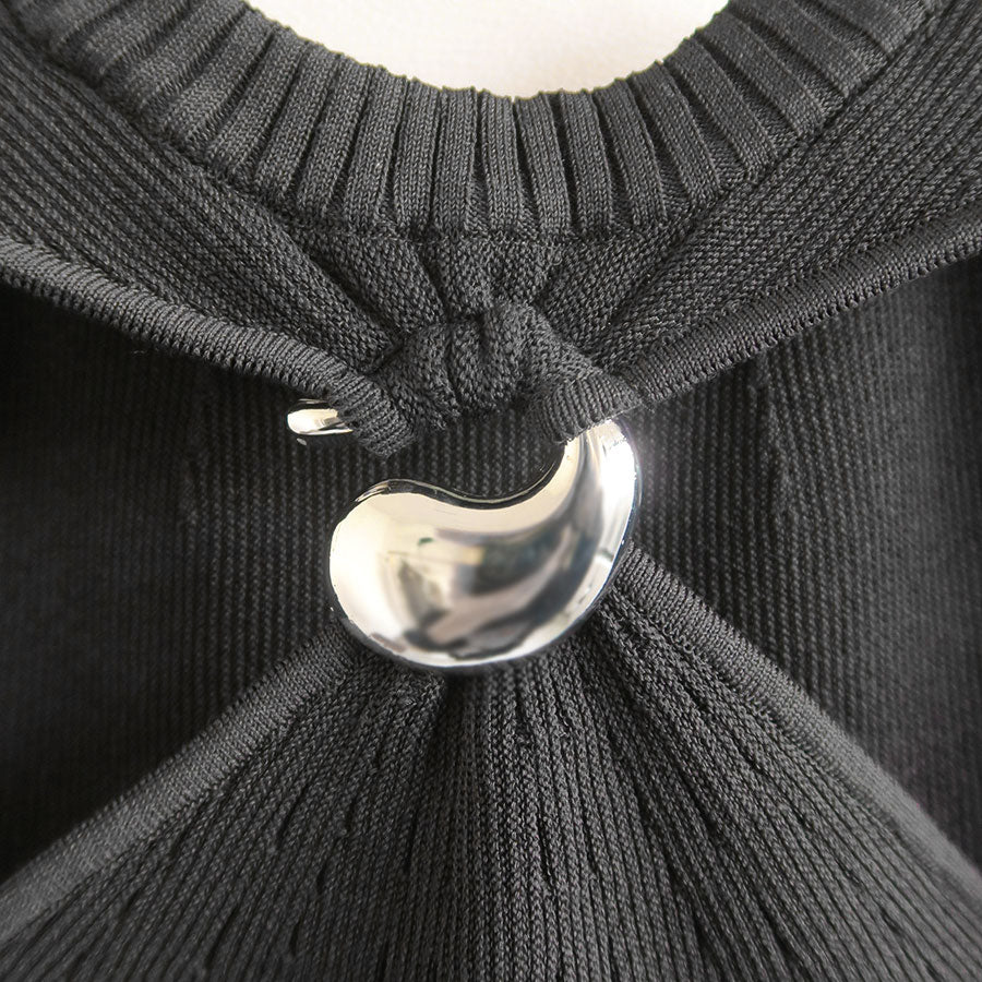 【mukasa/ムカサ】<br>Sleeveless Knit Top <br>MU-0516