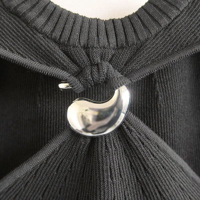 【mukasa/ムカサ】<br>Sleeveless Knit Top <br>MU-0516