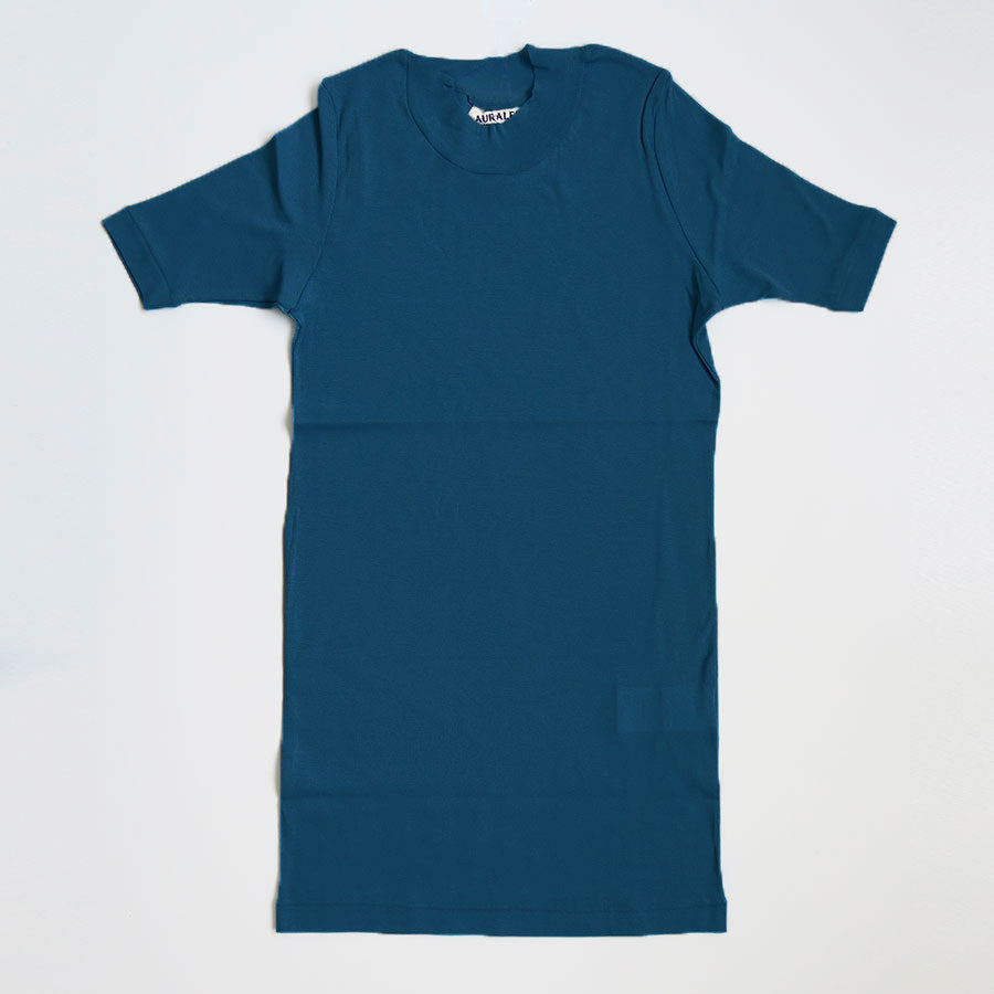 AURALEE/オーラリー】SUPER HIGH GAUGE SHEER RIB TEE A00T03HFの通販