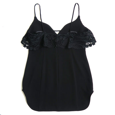 【Mame Kurogouchi/マメ】<br>Embroidered Camisole Top <br>MM25SS-SH096
