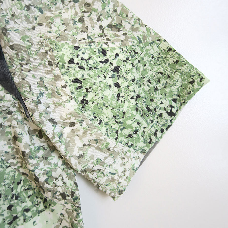 Mame Kurogouchi/マメ】Marble Print Jersey Short Sleeve Top MM25FW