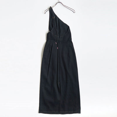 【PHOTOCOPIEU/フォトコピュー】<br>ONE-SHOULDER DRAWSTRING DRESS (GALLA D) <br>242GLD