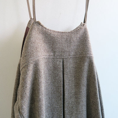 【RYU KAGA/リュウ カガ】<br>Herringbone camisole vest <br>84RB01D