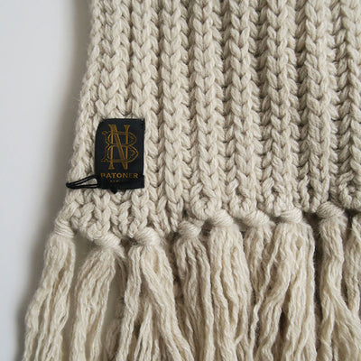 【BATONER/バトナー】<br>FRINGE BIG MUFFLER <br>BN-23FL-013