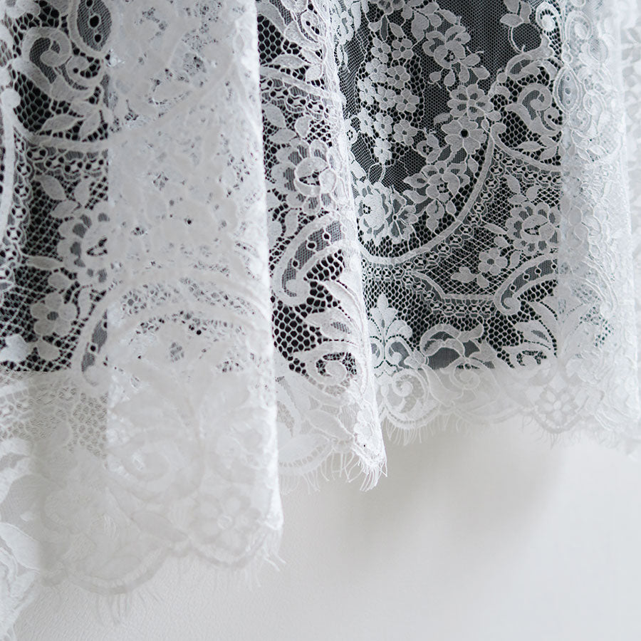 FETICO/フェティコ】EMBROIDERED LACE SKIRT FTC262-0505の通販