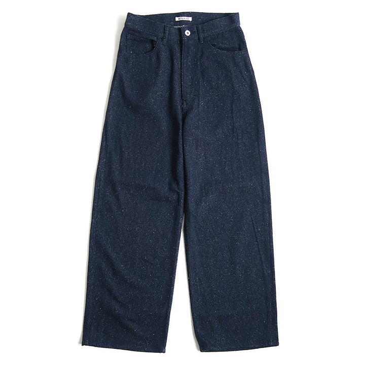 AURALEE/オーラリー】SILK NEP DENIM 5P WIDE PANTS A26AP02SDの通販