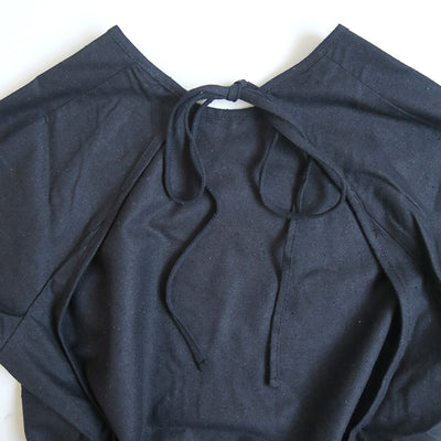 【Baserange/ベースレンジ】<br>LONG SLEEVE APRON TOP <br>TSLSA-WS-WI25