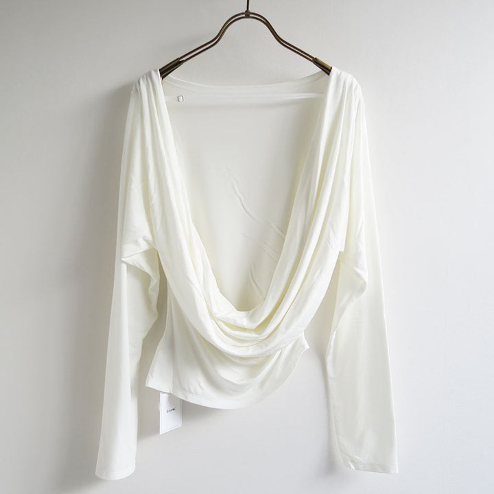 determ/デターム】Collagen Draped Back Top 33DT61CS08の通販