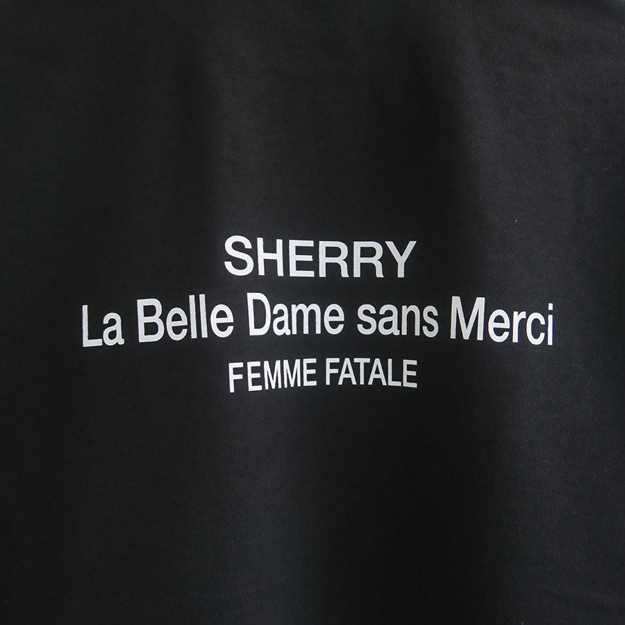 【Oh, Sherry/オーシェリー】<br>"Femme Fatale" L/S Tee <br>5078500010