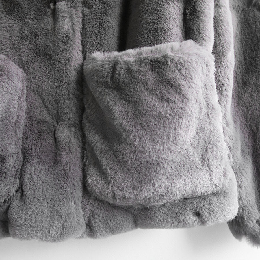 【jakke/ジャッキー】<br>TRACI COAT (GREY) <br>J2220C17