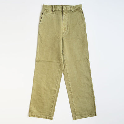 【10/3からポイント10%還元】<br>【AURALEE/オーラリー】<br>PRODUCT DYED FINX CHINO NARROW PANTS <br>A25AP04CP