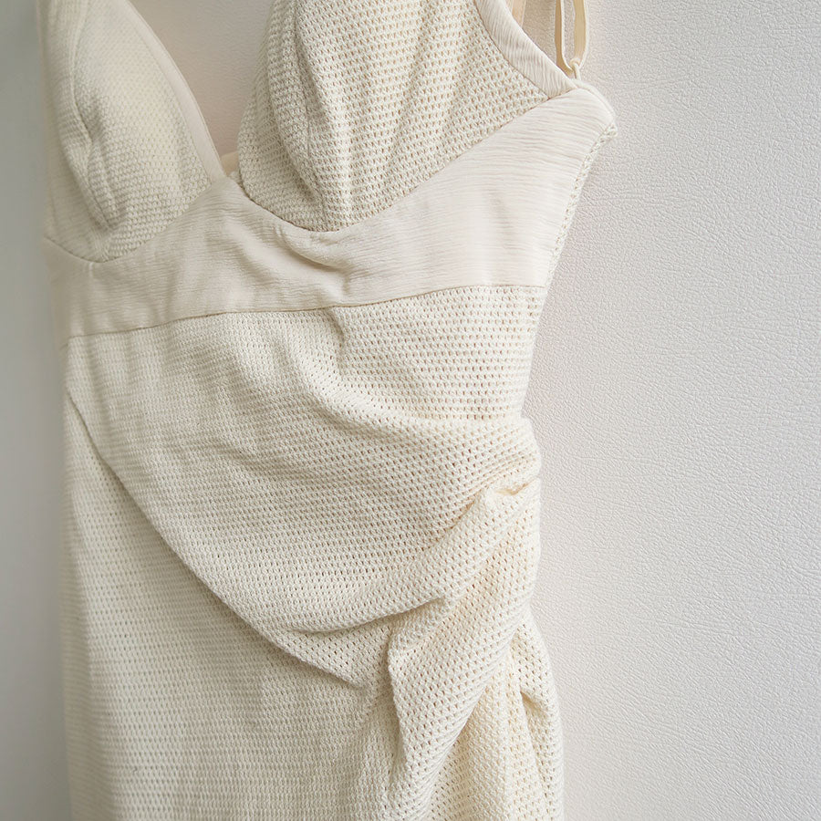 【PHOTOCOPIEU/フォトコピュー】<br>DRAPED BUSTIER DRESS (NURIA) <br>251NRI