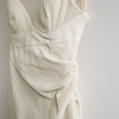 【PHOTOCOPIEU/フォトコピュー】<br>DRAPED BUSTIER DRESS (NURIA) <br>251NRI