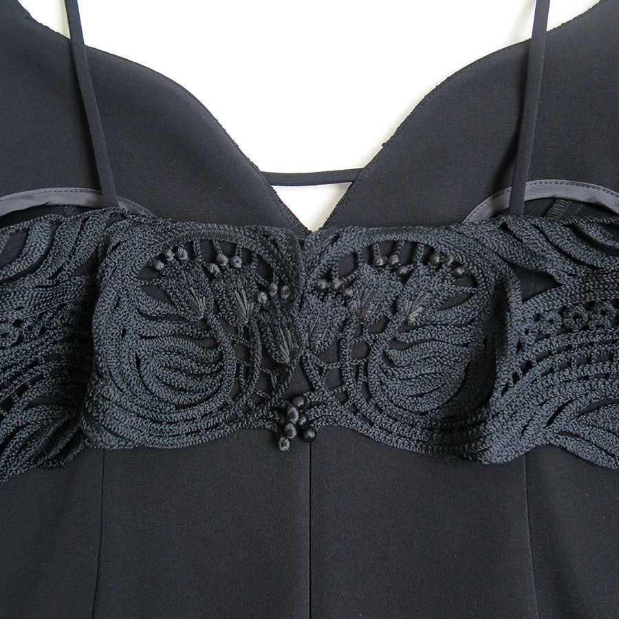【Mame Kurogouchi/マメ】<br>Embroidered Camisole Top <br>MM25SS-SH096
