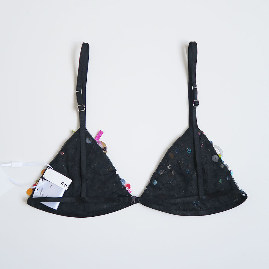 【mukasa/ムカサ】<br>CHAOS SPANGLES BRA <br>MU-0438