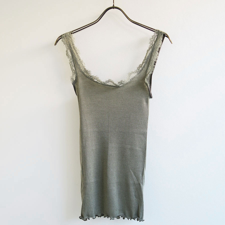 【FUMIKA UCHIDA/フミカウチダ】 <br>RIB CAMISOLE UNDERWEAR <br>W-UW006