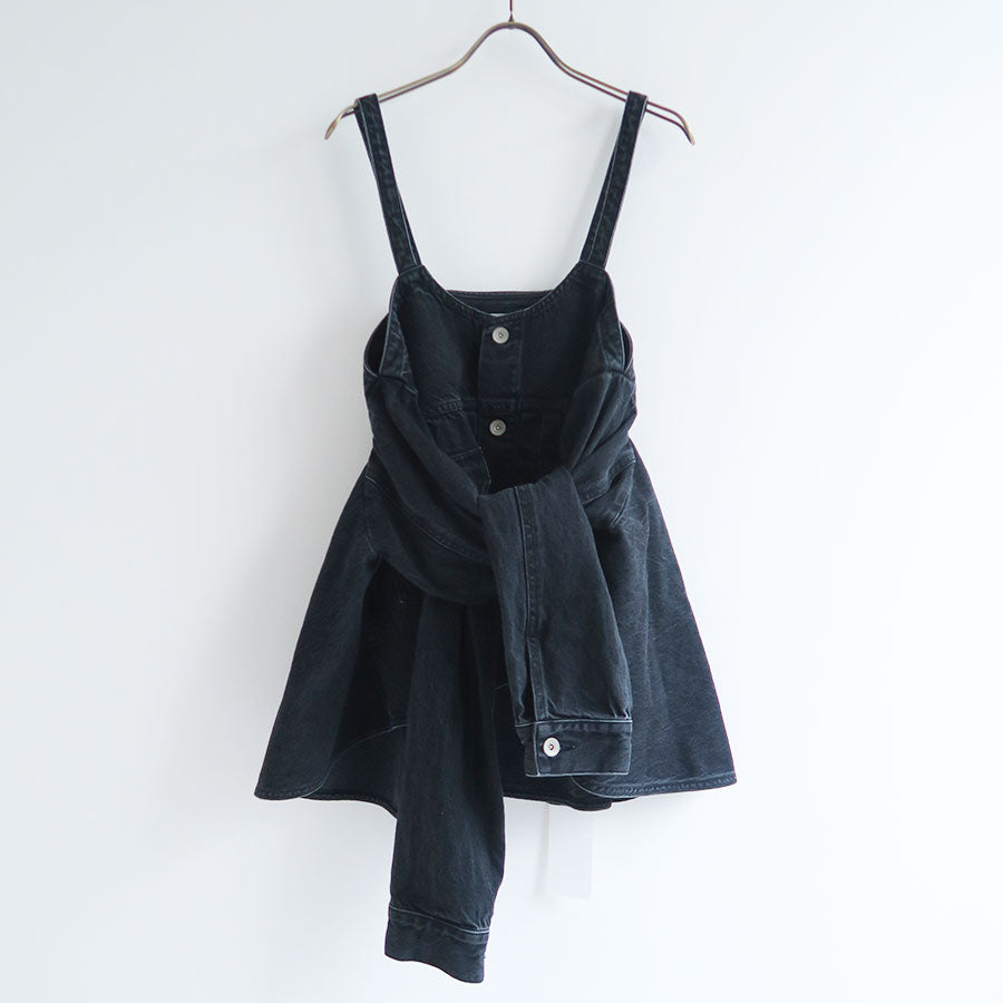 【RYU KAGA/リュウ カガ】<br>Denim camisole <br>65RL01A