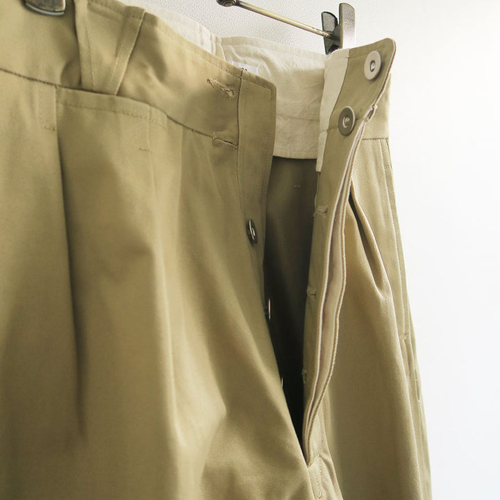 パンツ FUMIKA_UCHIDA 25SS UNIFORM 2-TUCK PANTS FUMIKA_UCHIDA – FUMIKA_UCHIDA ONLINE STORE