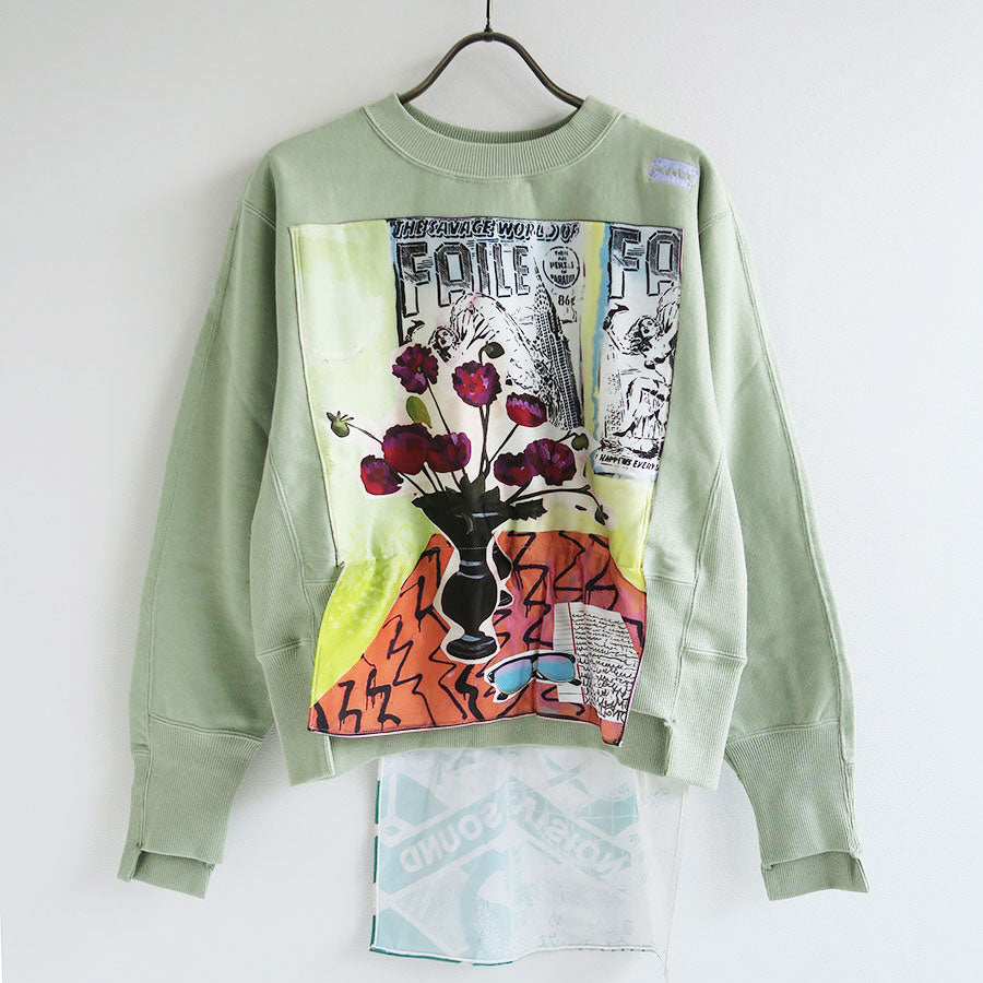 【TANAKA/タナカ】<br>THE SWEATSHIRT (SAGE / FAILE) <br>ST-115