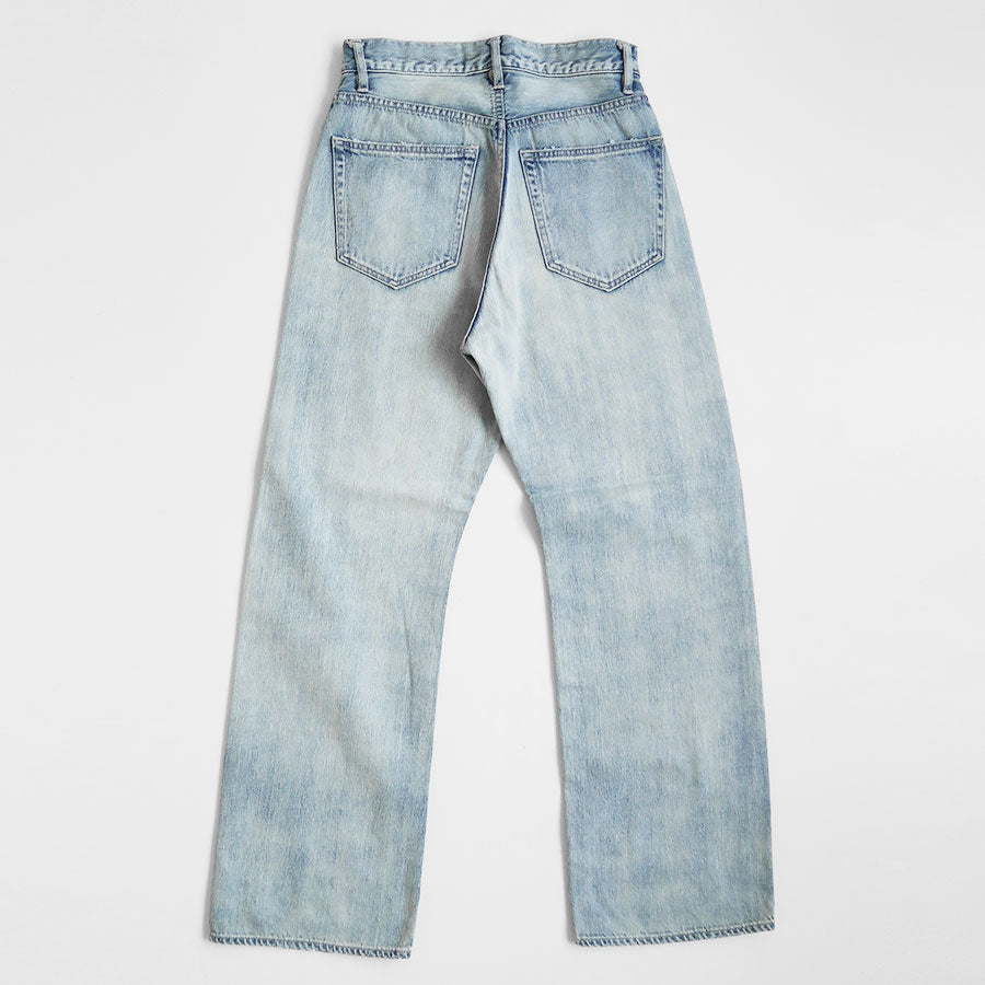 AURALEE/オーラリー】FADED SELVEDGE LIGHT DENIM PANTS A26SP05DEの