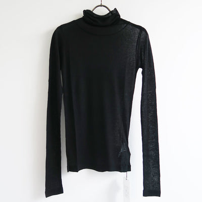 【BATONER/バトナー】<br>MELTY RIB HIGH NECK LONG SLEEVE T-SHIRT <br>BN-25FL-009