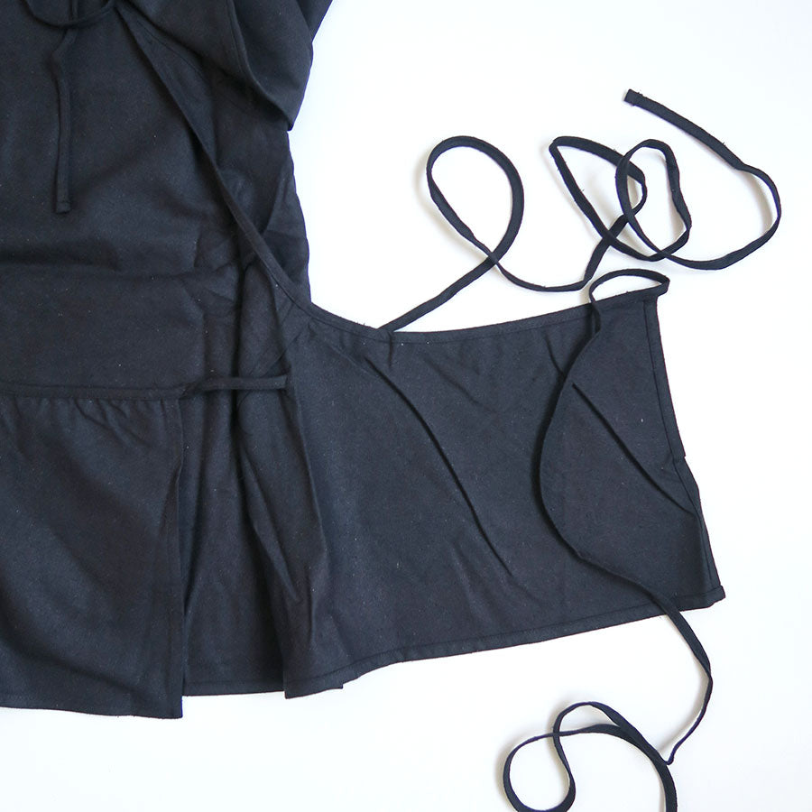 【Baserange/ベースレンジ】<br>LONG SLEEVE APRON TOP <br>TSLSA-WS-WI25