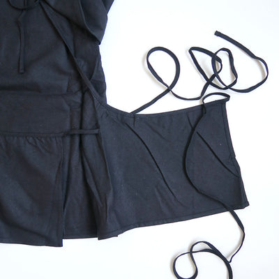 【Baserange/ベースレンジ】<br>LONG SLEEVE APRON TOP <br>TSLSA-WS-WI25