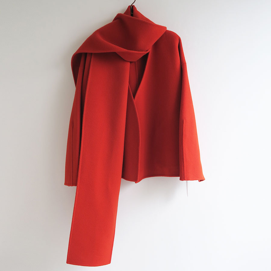【IIROT/イロット】<br>Extra fine Merino Wool Coat <br>032-025-WC40