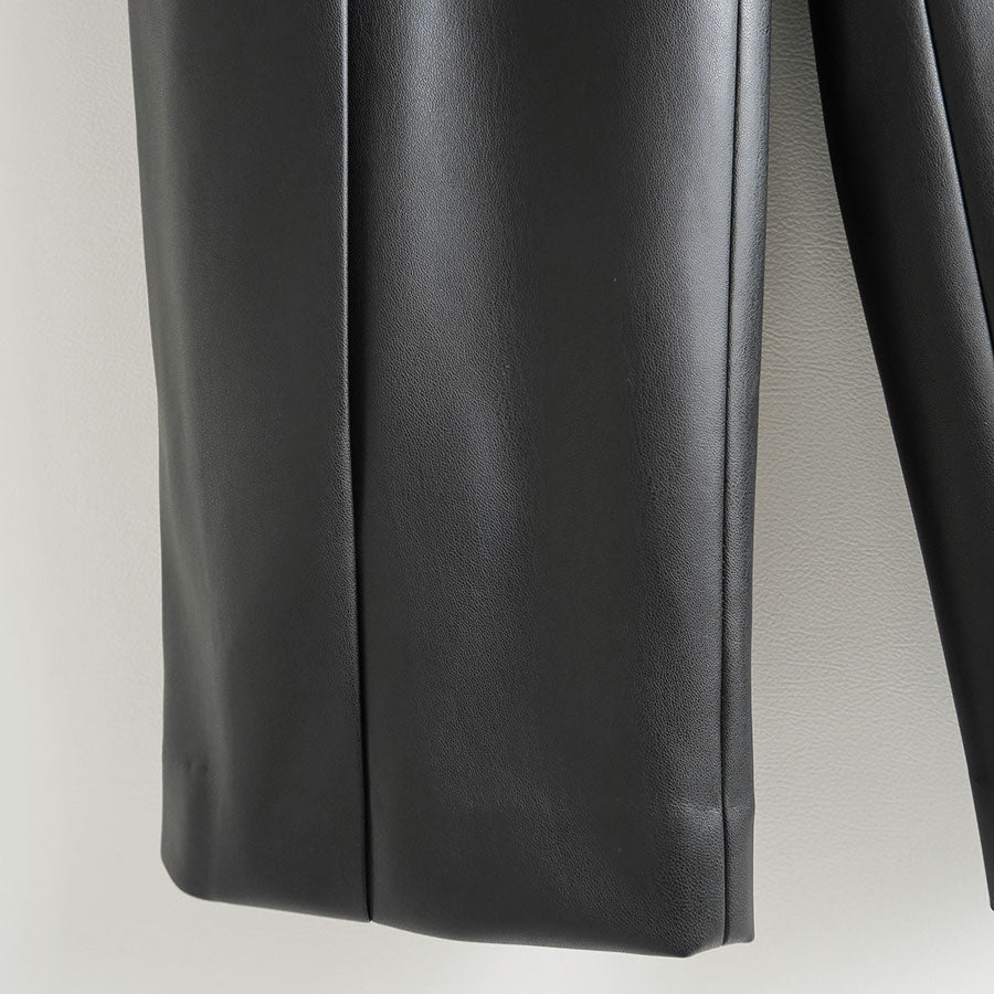 【IIROT/イロット】<br>Synthetic Leather Trousers <br>031-025-WP012