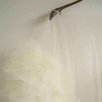 【MARGE/マージ】<br>Tulle decorative sleeve p/o <br>1006-0102-254