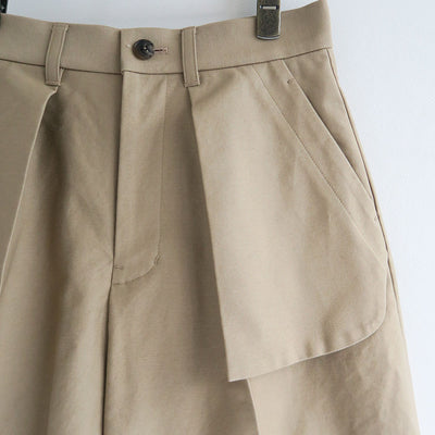 【RYU KAGA/リュウ カガ】<br>Mole skine shorts <br>65RP01A