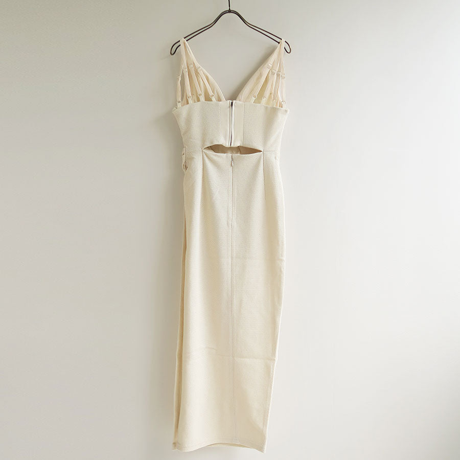 【PHOTOCOPIEU/フォトコピュー】<br>DRAPED BUSTIER DRESS (NURIA) <br>251NRI