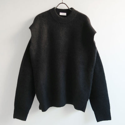 【IIROT/イロット】<br>Alpaca gimmick Knit <br>032-025-KT009