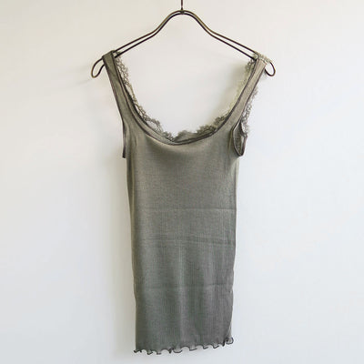 【FUMIKA UCHIDA/フミカウチダ】 <br>RIB CAMISOLE UNDERWEAR <br>W-UW006