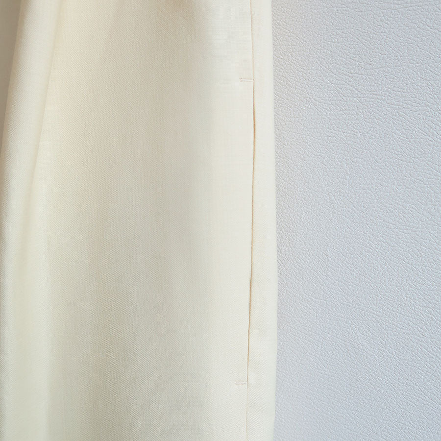 【AURALEE/オーラリー】<br>STRUCTURED WOOL DOUBLE CLOTH SLEEVELESS DRESS <br>A25AD01HP