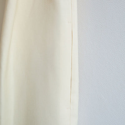 【AURALEE/オーラリー】<br>STRUCTURED WOOL DOUBLE CLOTH SLEEVELESS DRESS <br>A25AD01HP
