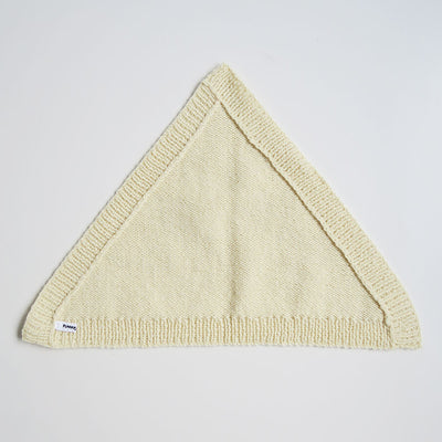 【FUMIKA UCHIDA/フミカウチダ】 <br>SHETLAND HAND KNITTED KERCHIEF <br>W-GD002