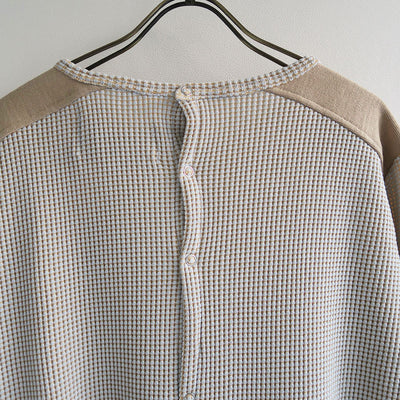 【kotohayokozawa/コトハヨコザワ】<br>WAFFLE LAYERED DRESS <br>KT23A-CS04