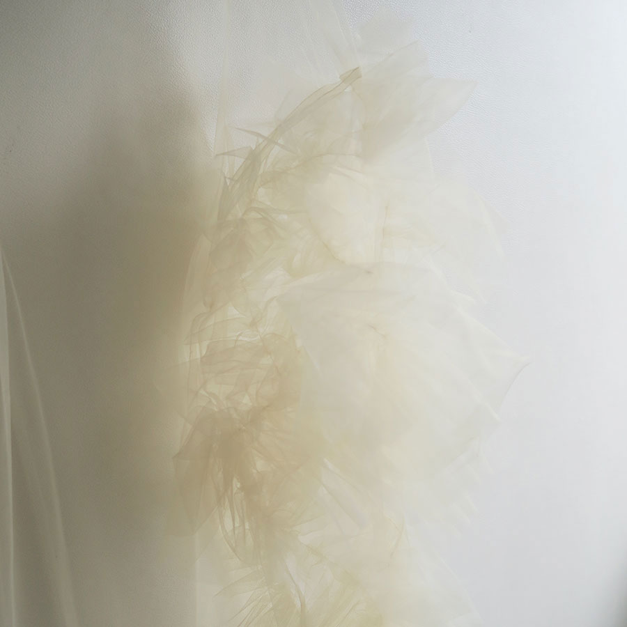【MARGE/マージ】<br>Tulle decorative sleeve p/o <br>1006-0102-254