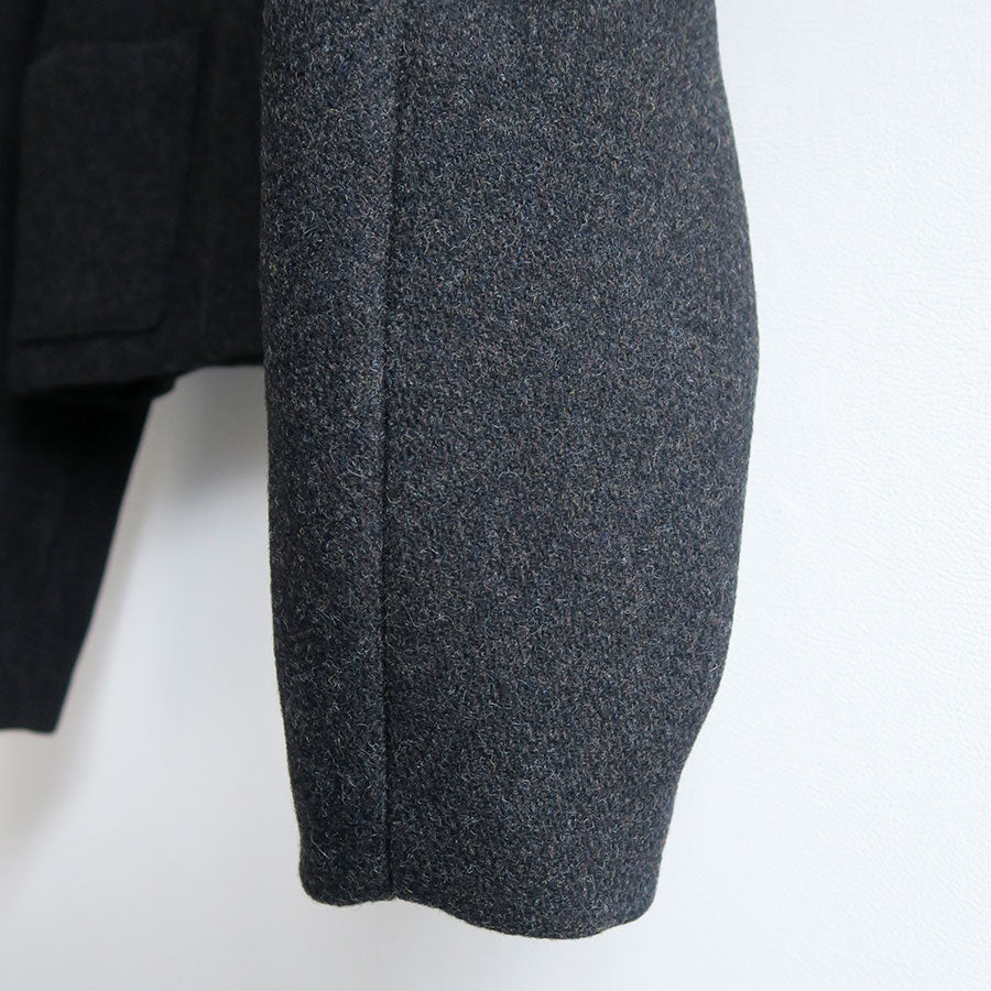 【9/5からポイント10%還元】<br>【AURALEE/オーラリー】<br>SHETLAND WOOL DOUBLE CLOTH BLOUSON <br>A25AB04HD