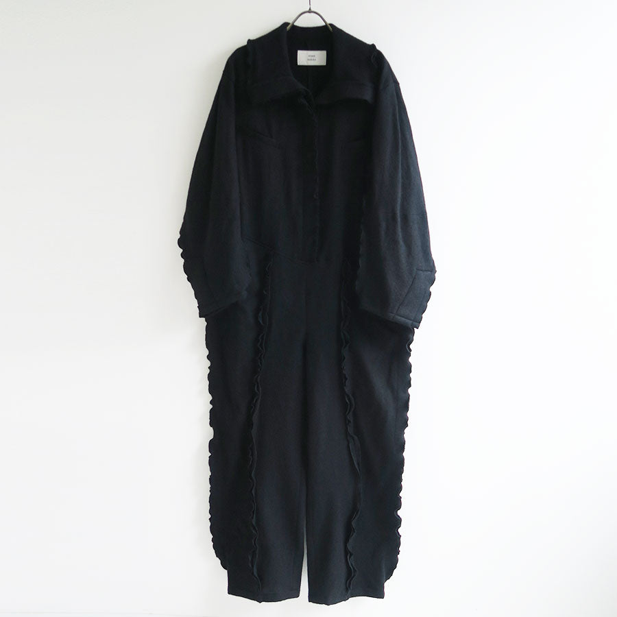 【FUMIE TANAKA/フミエタナカ】 <br>frills all-in-one <br>F25A-11