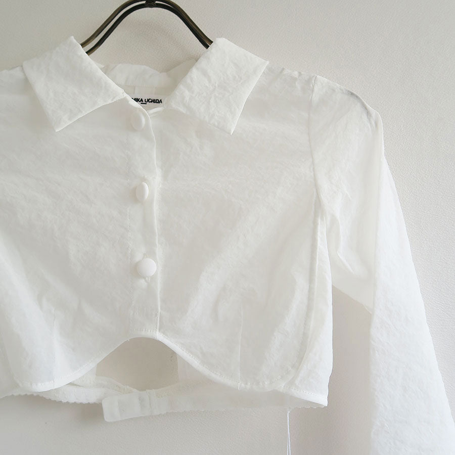 FUMIKA UCHIDA/フミカウチダ】STRETCH TAFFETA LAYERED BRA TOP SHIRT T-TP010の通販  「ONENESS ONLINE STORE」